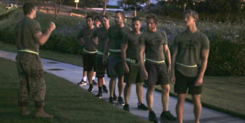 OC Fitness Coaches participating in military-style bootcamp